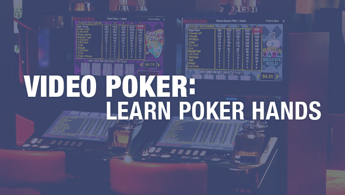 Video Poker: Learn Poker Hands - Bovada Casino Blog