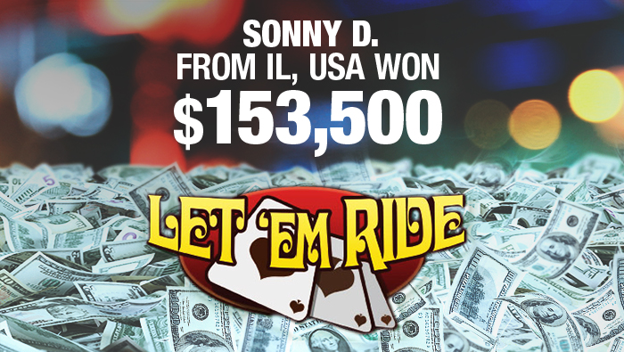Illinois Poker Player Wins Big at Let'Em Ride