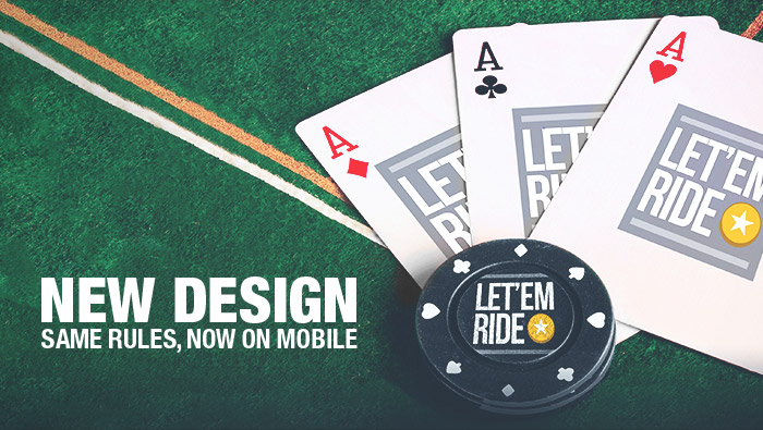 New Let ’Em Ride Mobile-Optimized Table Game at Bovada Casino
