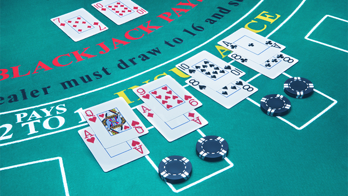 Doubling Down Strategy for Single-Deck Blackjack