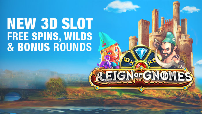 New Slot, Reign of Gnomes, Offers 243 Ways to Win - Bovada Casino